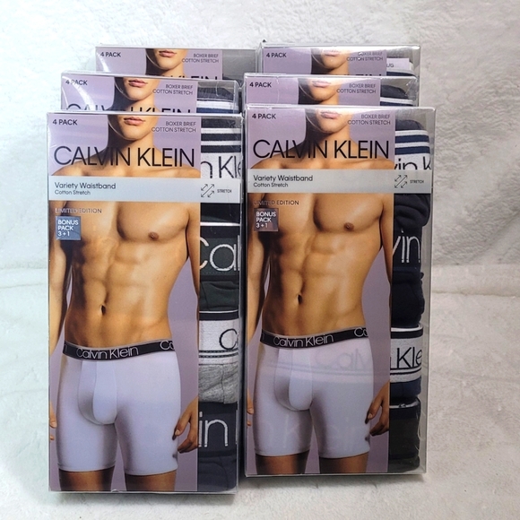 Calvin Klein Variety Waistband 4 pack - Picture 3 of 6